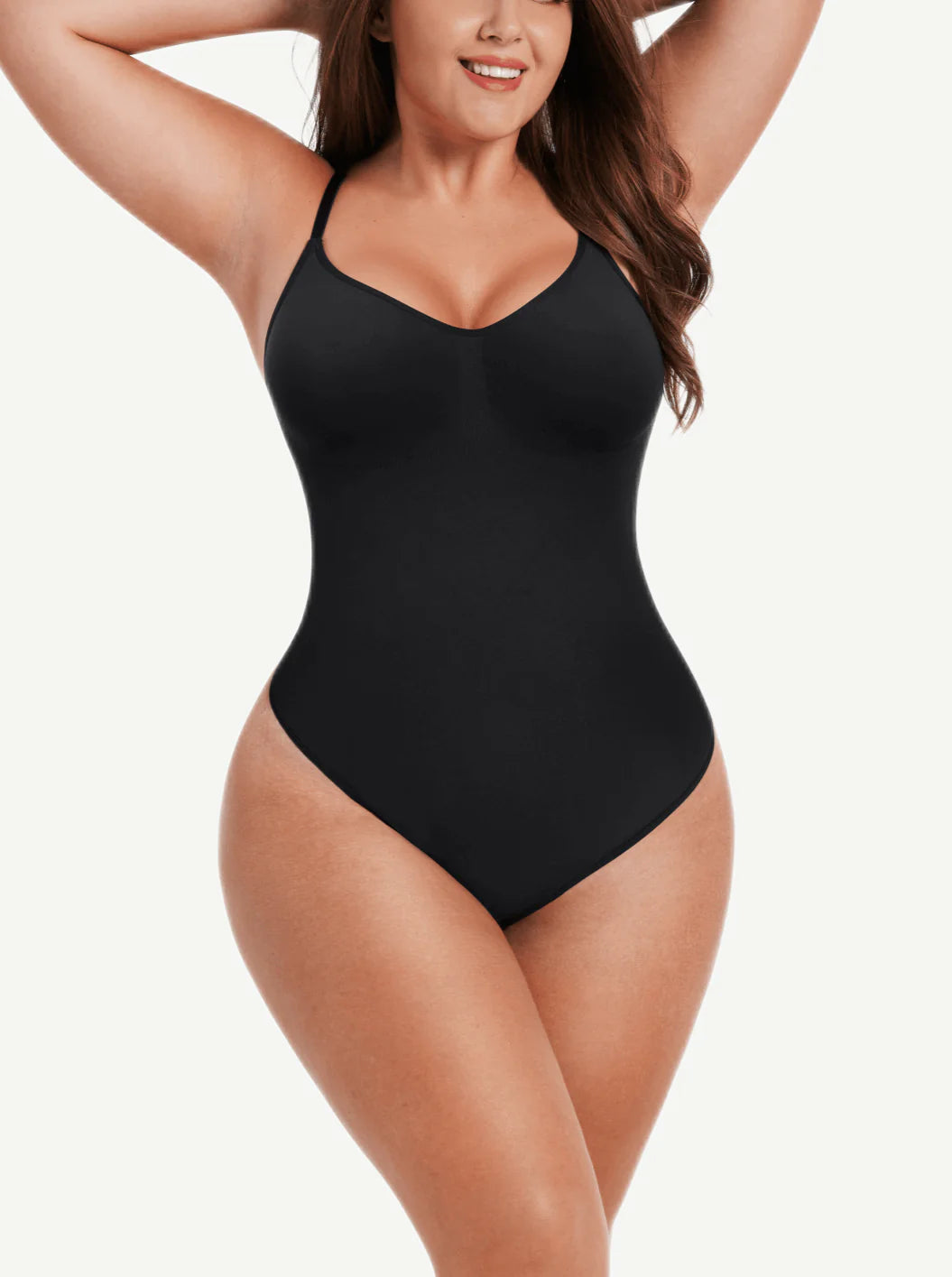 Combinaison sculptante invisible – Poitrine couverte & string gainant