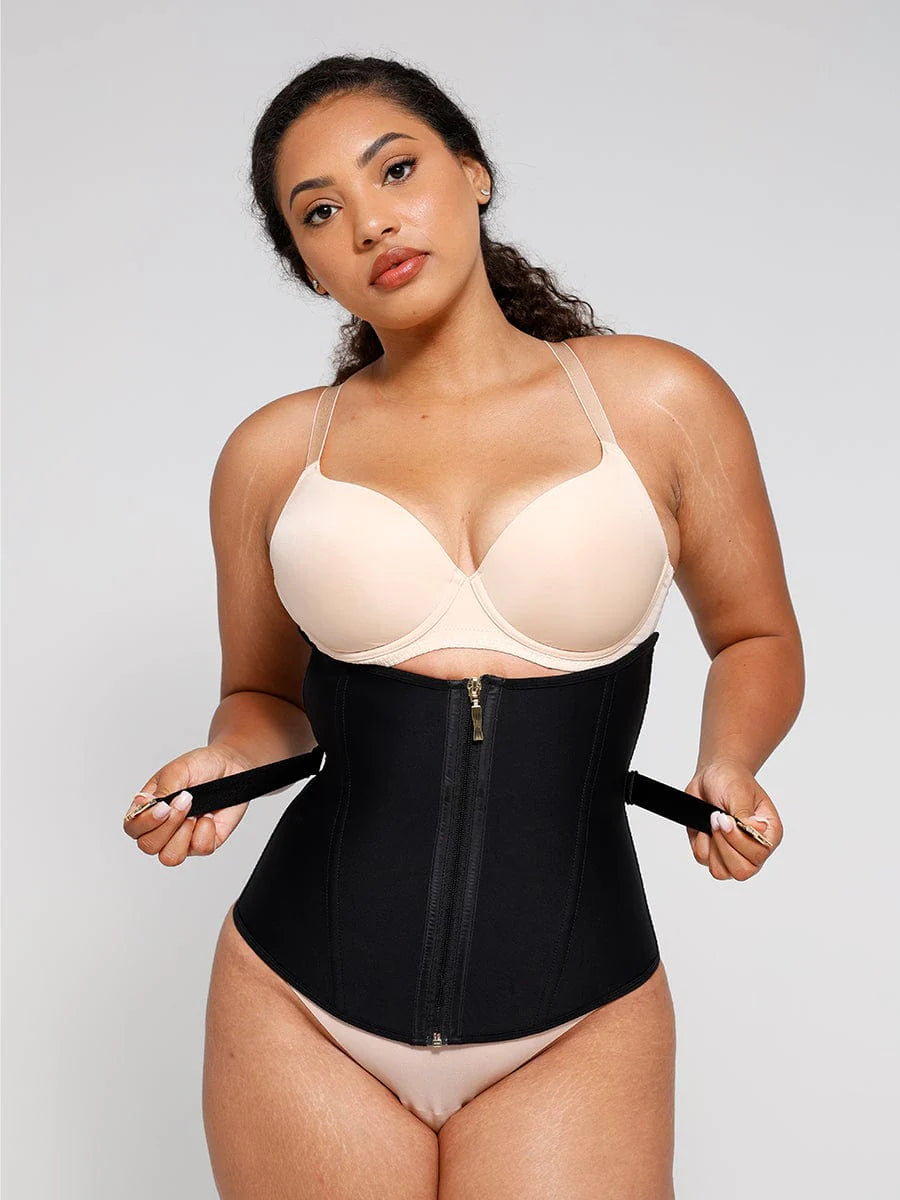 Gaine latex U à 10 armatures – Taille affinée & maintien renforcé