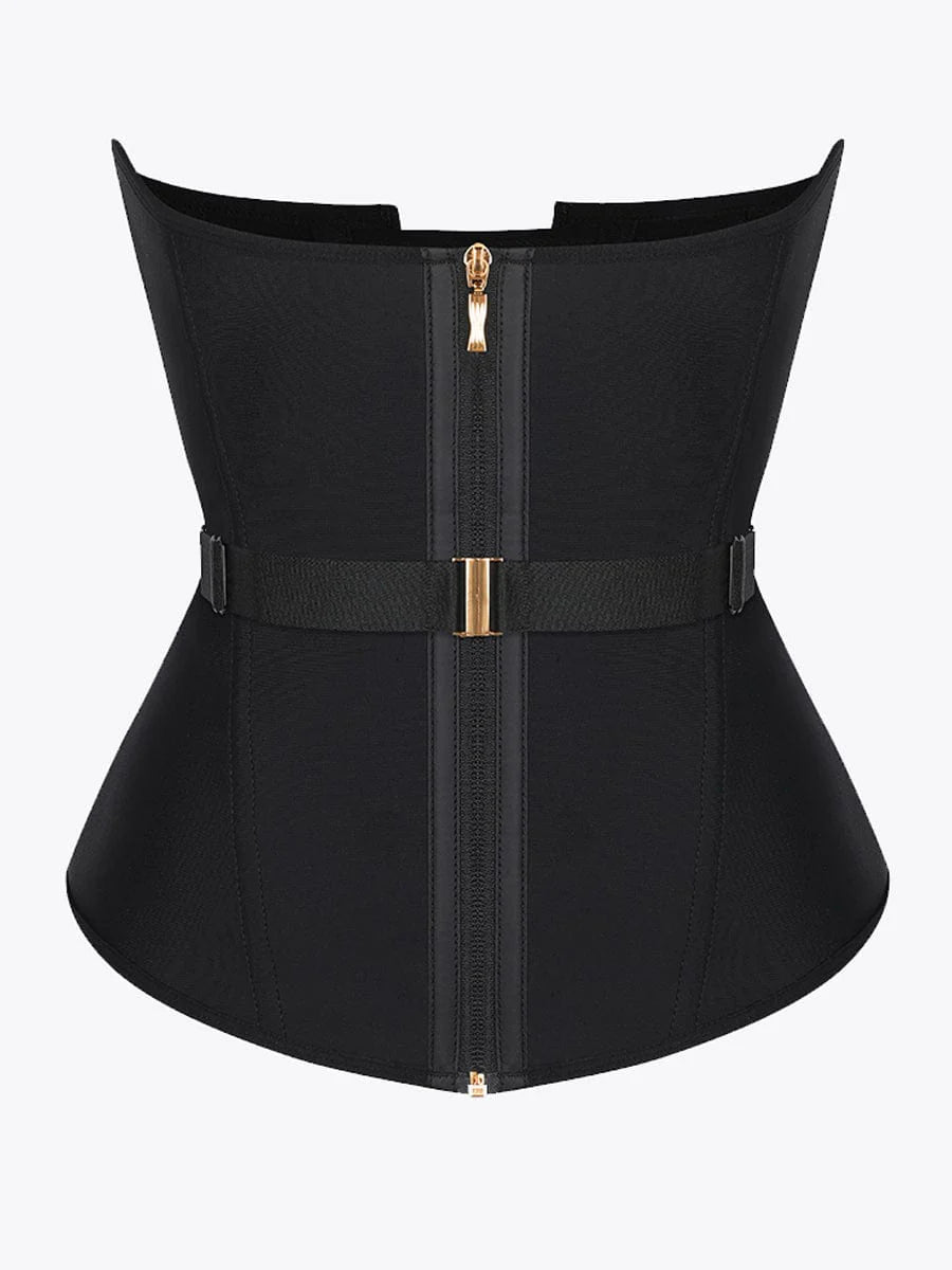 Gaine latex U à 10 armatures – Taille affinée & maintien renforcé