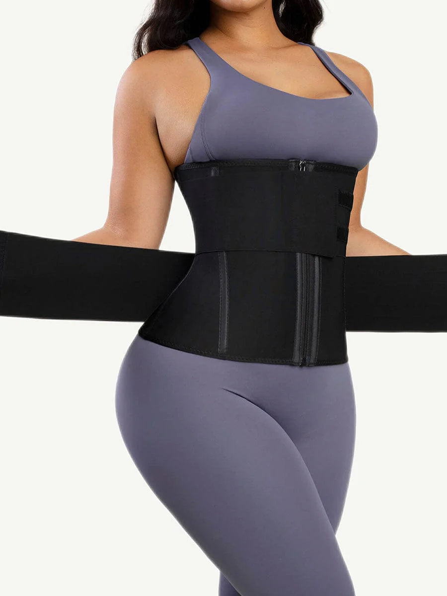 Gaine à double ceinture – Compression & taille affinée.